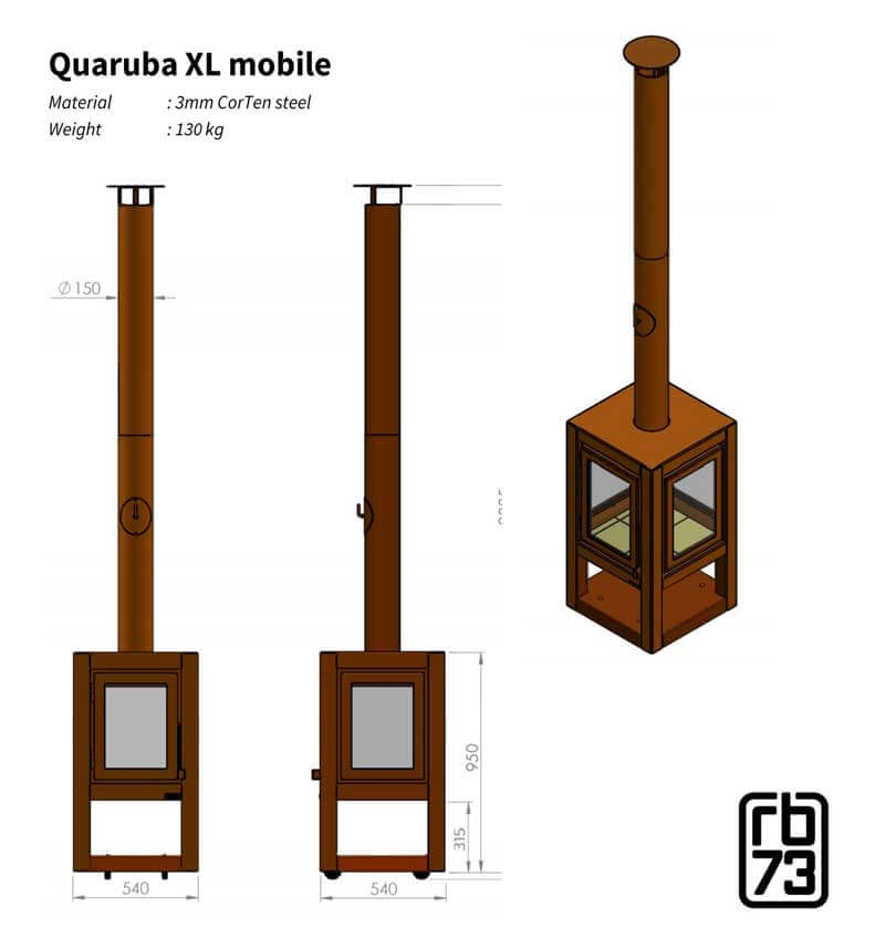 Quaruba Mobil XL Datenblatt