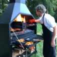 Homefires Braai 1200 Freistehend Grill mit Holzfeuer